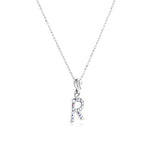 Load image into Gallery viewer, SO SEOUL Personalized Initial Alphabet Letter Aurore Boreale Swarovski® Crystal Pendant Necklace