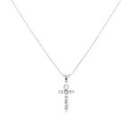 Load image into Gallery viewer, SO SEOUL Personalized Initial Alphabet Letter Aurore Boreale Swarovski® Crystal Pendant Necklace