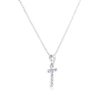 Load image into Gallery viewer, SO SEOUL Personalized Initial Alphabet Letter Aurore Boreale Swarovski® Crystal Pendant Necklace