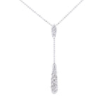 Load image into Gallery viewer, SO SEOUL Elegant White or Black Swarovski® Crystal Drop Earrings and Pendant Necklace Set