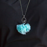 Load image into Gallery viewer, SO SEOUL Ballerina Dancer Ballet Austrian Crystal Organza Dress Pendant Long Necklace-Gift for Girls