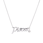 Load image into Gallery viewer, SO SEOUL Zodiac Constellation Necklace with Diamond Simulant Cubic Zirconia - Aries to Pisces