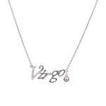 Load image into Gallery viewer, SO SEOUL Zodiac Constellation Necklace with Diamond Simulant Cubic Zirconia - Aries to Pisces