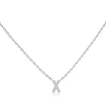 Load image into Gallery viewer, SO SEOUL Eternal Radiant Initial Charm Diamond Simulant Necklace
