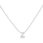 Load image into Gallery viewer, SO SEOUL Eternal Radiant Initial Charm Diamond Simulant Necklace
