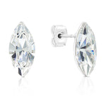 Load image into Gallery viewer, SO SEOUL Caria Butterfly Blue Shade &amp; Montana Swarovski® Crystal Stud Earrings
