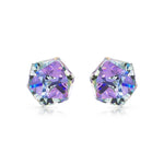 Load image into Gallery viewer, SO SEOUL Sequoia Aurore Boreale or Vitrail Light Swarovski® Crystal Stud Earrings
