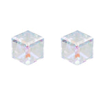 Load image into Gallery viewer, SO SEOUL Sequoia Aurore Boreale or Vitrail Light Swarovski® Crystal Stud Earrings
