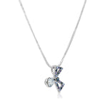 Load image into Gallery viewer, SO SEOUL Windmill Charm Blue Swarovski® Crystal Pendant Necklace
