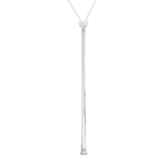 Load image into Gallery viewer, SO SEOUL Sequoia Love Heart - Diamond Simulant Cubic Zirconia Adjustable Lariat Necklace
