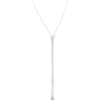 Load image into Gallery viewer, SO SEOUL Sequoia Love Heart - Diamond Simulant Cubic Zirconia Adjustable Lariat Necklace
