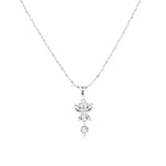 Load image into Gallery viewer, SO SEOUL Caria Dazzling Butterfly Diamond Simulant Zirconia Pendant Necklace
