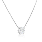 Load image into Gallery viewer, SO SEOUL Aurelia Timeless Triple Rolling Barrel with Diamond Simulant Cubic Zirconia Pendant Necklace
