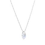 Load image into Gallery viewer, SO SEOUL Amora Love Heart Aurore Boreale or Montana Swarovski® Crystal Pendant Chain Necklace
