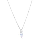 Load image into Gallery viewer, SO SEOUL Aurore Boreale Swarovski® Crystal Teardrop Pendant Necklace
