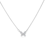 Load image into Gallery viewer, SO SEOUL Caria 3D Butterfly Diamond Simulant Cubic Zirconia Pendant Necklace
