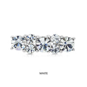 SO SEOUL Graceful Straight Bow Austrian Crystal Mini Baby Brooch Keronsang Pin Hijab