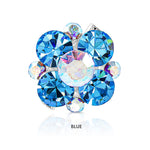 Load image into Gallery viewer, SO SEOUL &#39;Glimmering Blossom&#39; Austrian Crystal Mini Brooch Keronsang Hijab Pin
