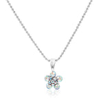 Load image into Gallery viewer, SO SEOUL Petite Floral Blossom Opaline Aurore Boreale Crystal Jewelry Set
