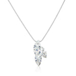 Load image into Gallery viewer, SO SEOUL Ioni Triple Leaf Swarovski®Crystal Pendant Necklace
