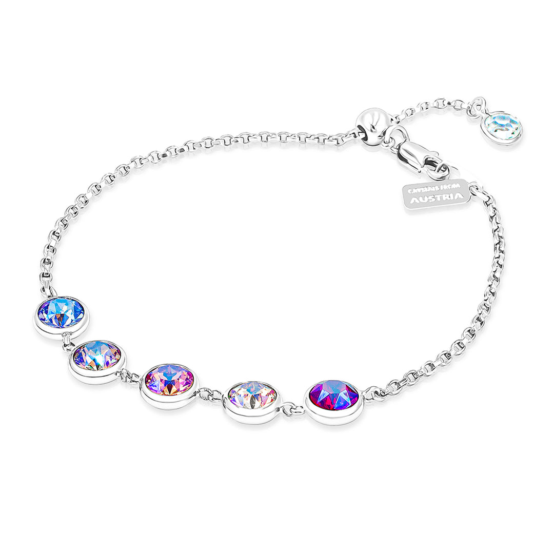 SO SEOUL Prism Delight Rainbow Swarovski® Crystal Bracelet