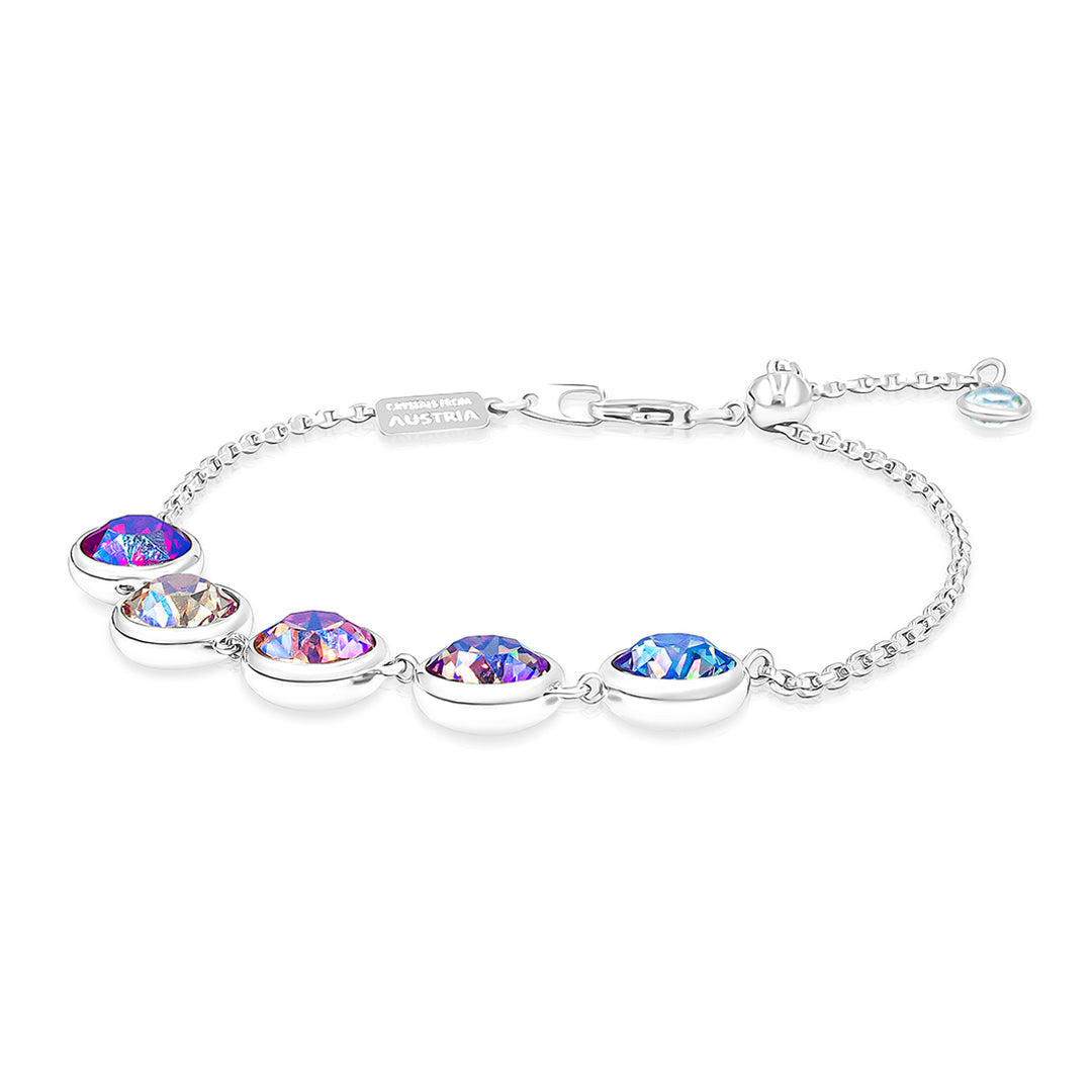 SO SEOUL Prism Delight Rainbow Swarovski® Crystal Bracelet