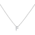 Load image into Gallery viewer, SO SEOUL Eternal Radiant Initial Charm Diamond Simulant Necklace
