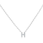 Load image into Gallery viewer, SO SEOUL Eternal Radiant Initial Charm Diamond Simulant Necklace
