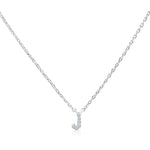 Load image into Gallery viewer, SO SEOUL Eternal Radiant Initial Charm Diamond Simulant Necklace
