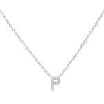 Load image into Gallery viewer, SO SEOUL Eternal Radiant Initial Charm Diamond Simulant Necklace
