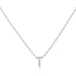 Load image into Gallery viewer, SO SEOUL Eternal Radiant Initial Charm Diamond Simulant Necklace
