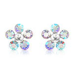 Load image into Gallery viewer, SO SEOUL Kaleidoscope Floral Blossom Opaline Aurore Boreale Austrian Crystal Jewelry Set
