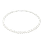 Load image into Gallery viewer, SO SEOUL Hana Irregular Freshwater Mini Luxe Dainty Pearl Strand Choker Necklace
