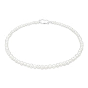 SO SEOUL Hana Irregular Freshwater Tiny Muse Pearl Choker Necklace