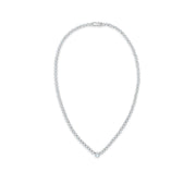 SO SEOUL Jiwon Luxe Central Solitaire Diamond Simulant Cubic Zirconia Necklace