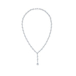 Load image into Gallery viewer, SO SEOUL Lustrous Glamour Marquise-Cut Diamond Simulant Cubic Zircon Y Necklace
