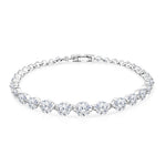 Load image into Gallery viewer, SO SEOUL GD Vibe Classic Round-Cut Diamond Simulant Cubic Zircon Bracelet
