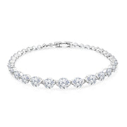 SO SEOUL GD Vibe Classic Round-Cut Diamond Simulant Cubic Zircon Bracelet