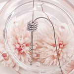 Load image into Gallery viewer, SO SEOUL Sequoia Cubie 3D Rubik Cube Aurore Boreale Austrian Crystal Adjustable Long Lariat Necklace
