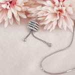 Load image into Gallery viewer, SO SEOUL Sequoia Cubie 3D Rubik Cube Aurore Boreale Austrian Crystal Adjustable Long Lariat Necklace
