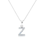Load image into Gallery viewer, SO SEOUL Personalized Initial Alphabet Letter Aurore Boreale Swarovski® Crystal Pendant Necklace
