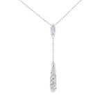 Load image into Gallery viewer, SO SEOUL Elegant White or Black Swarovski® Crystal Drop Earrings and Pendant Necklace Set
